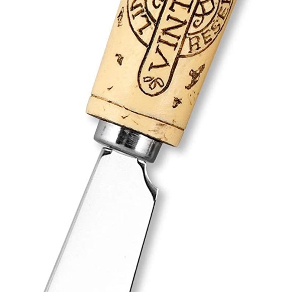 4pcse Red Wine Tasting Hand Painted Handle with Stainless Steel Blade Spreader - Picture 5 of 5
